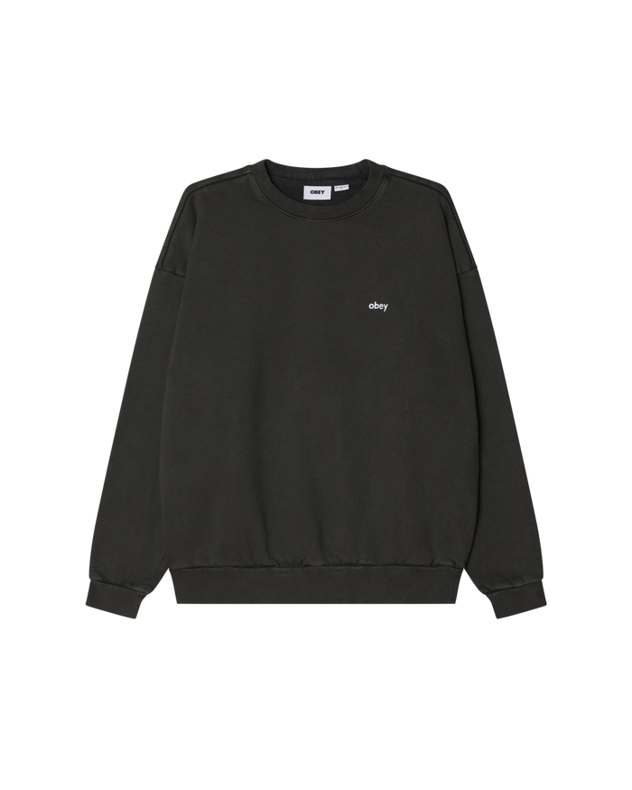 LOWERCASE PIGMENT CREW - PIGMENT PIRATE BLACK