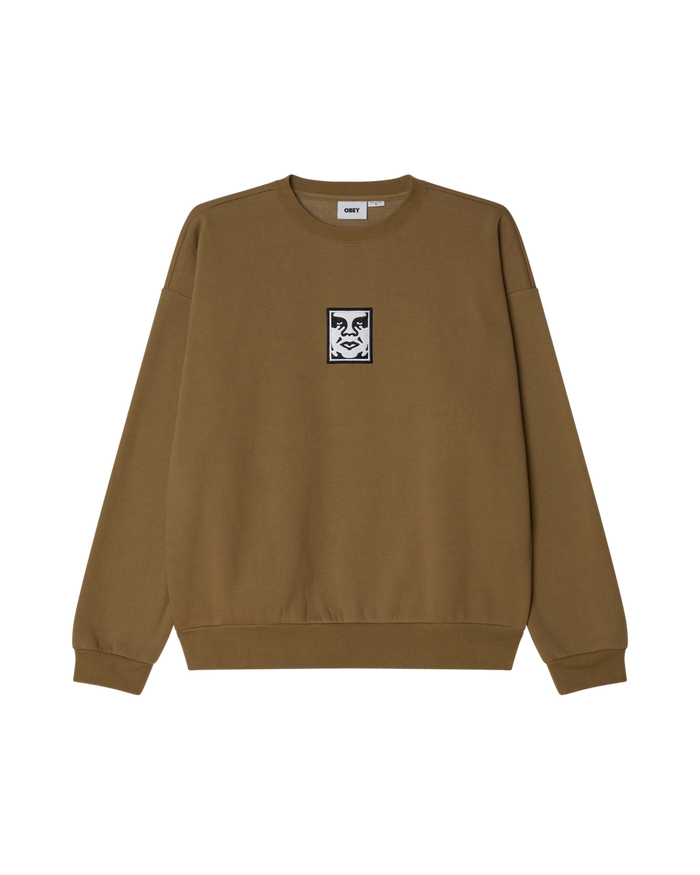 OBEY ICON II CREWNECK - ELMWOOD