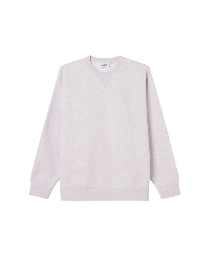 ESTABLISHED WORKS BOLD CREW II - ASH GREY