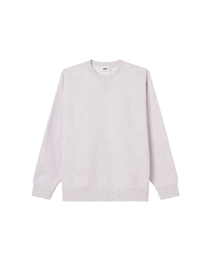 ESTABLISHED WORKS BOLD CREWNECK II - ASH GREY