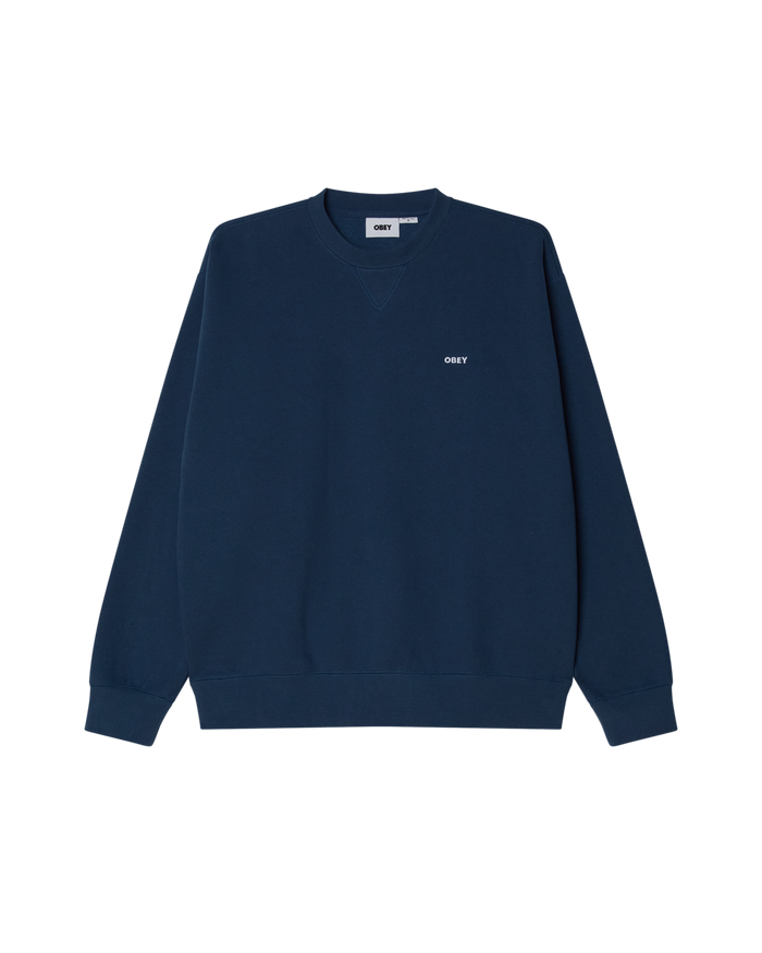 ESTABLISHED WORKS BOLD CREW II - DARK DENIM