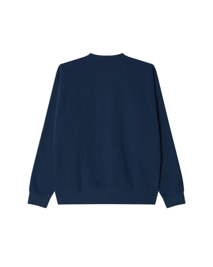 ESTABLISHED WORKS BOLD CREW II - DARK DENIM