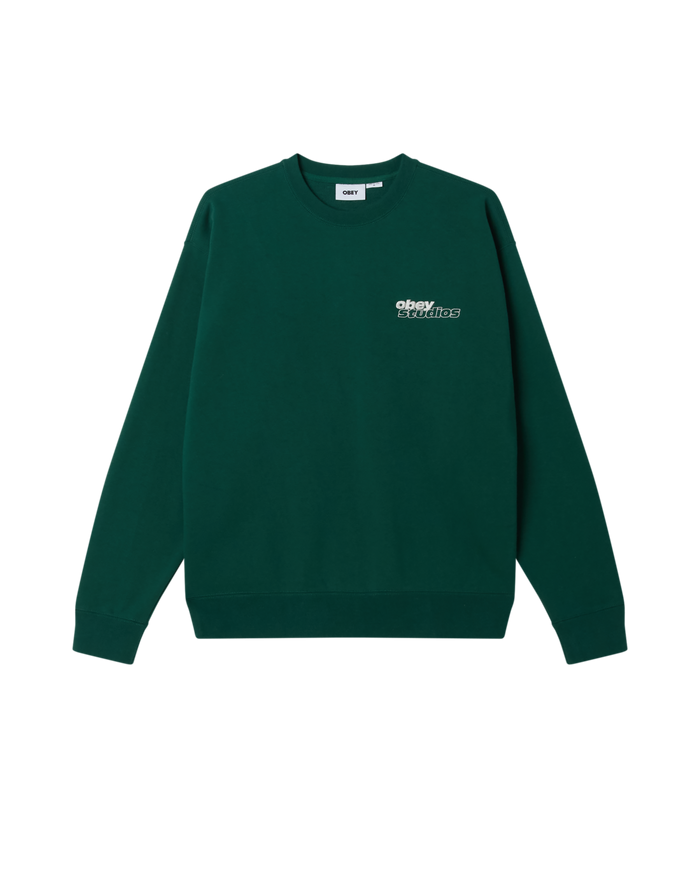 OBEY TONIC CREWNECK - RAIN FOREST