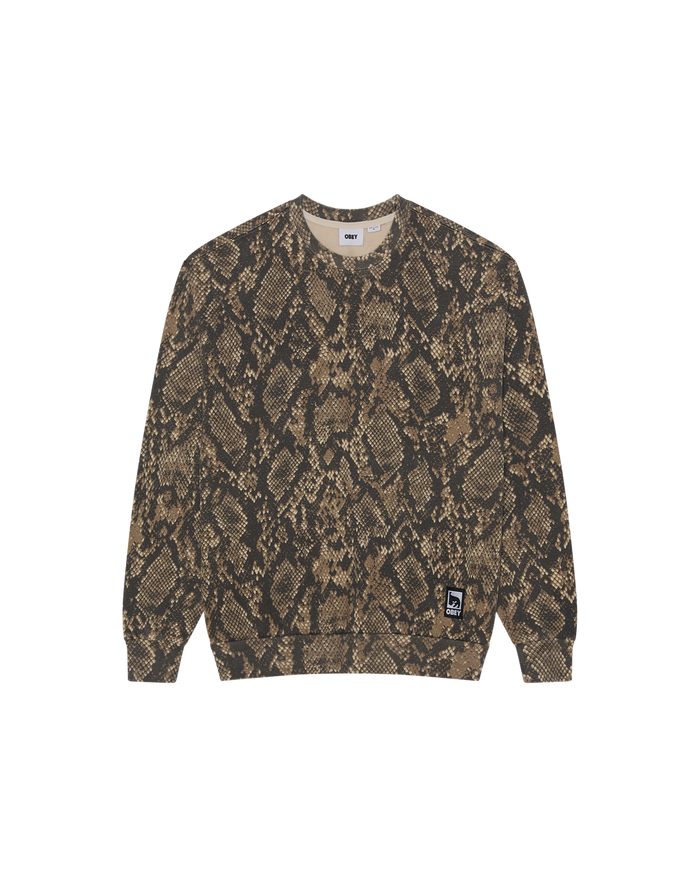 POST CREWNECK - DUSTY VINTAGE RATTLE SNAKE