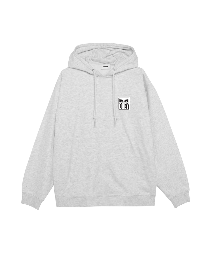 EYES ICON PREMIUM PULLOVER - HEATHER GREY