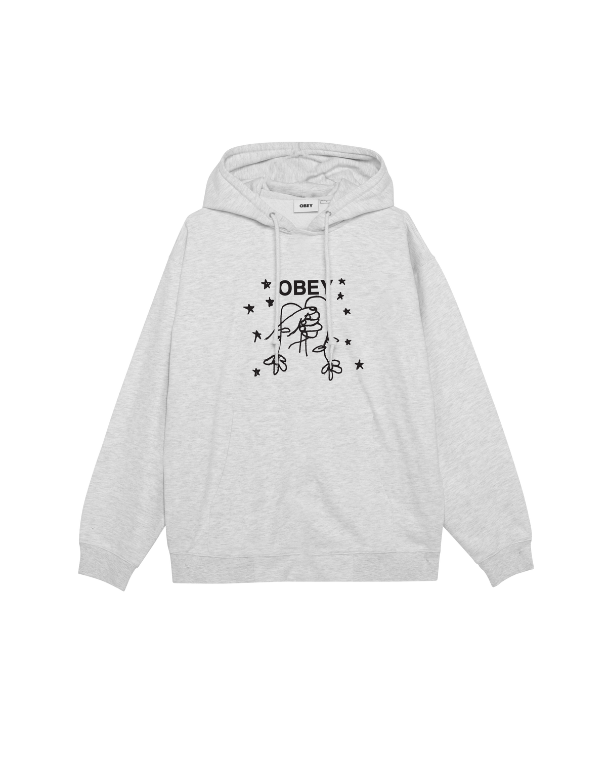 OBEY NEW LIFE - HEATHER GREY