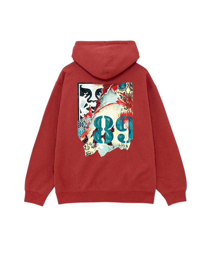 OBEY LISBON ICON - MINERAL RED