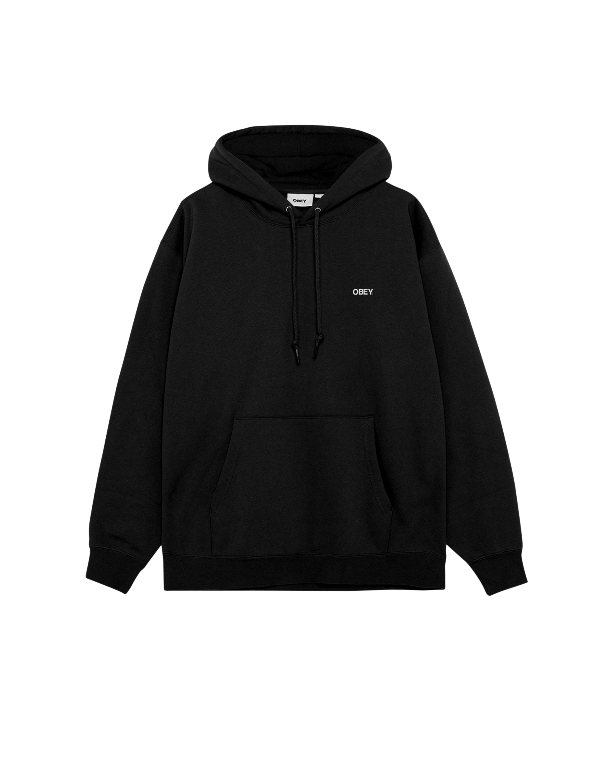DOBERMAN PULLOVER HOOD - BLACK