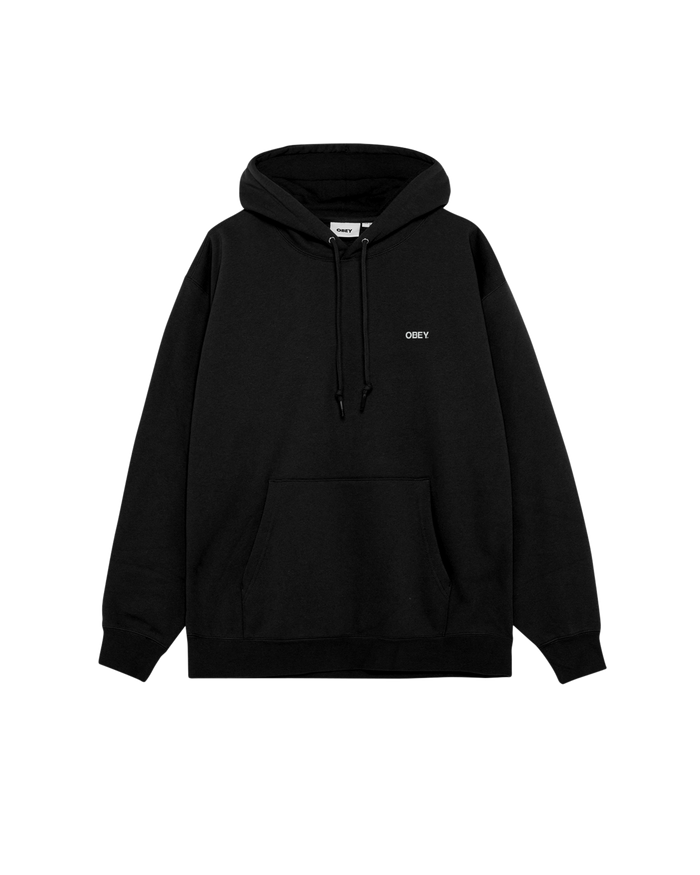 DOBERMAN PULLOVER HOOD - BLACK