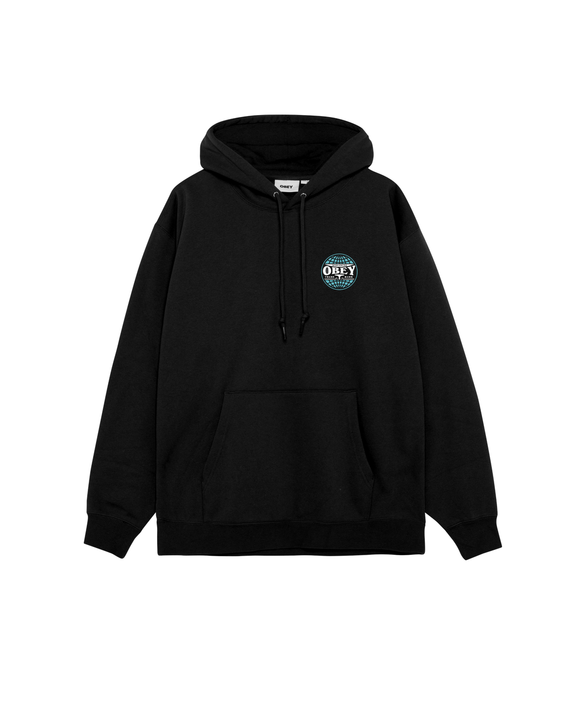 HEAVY LIFTING PULLOVER HOOD - BLACK