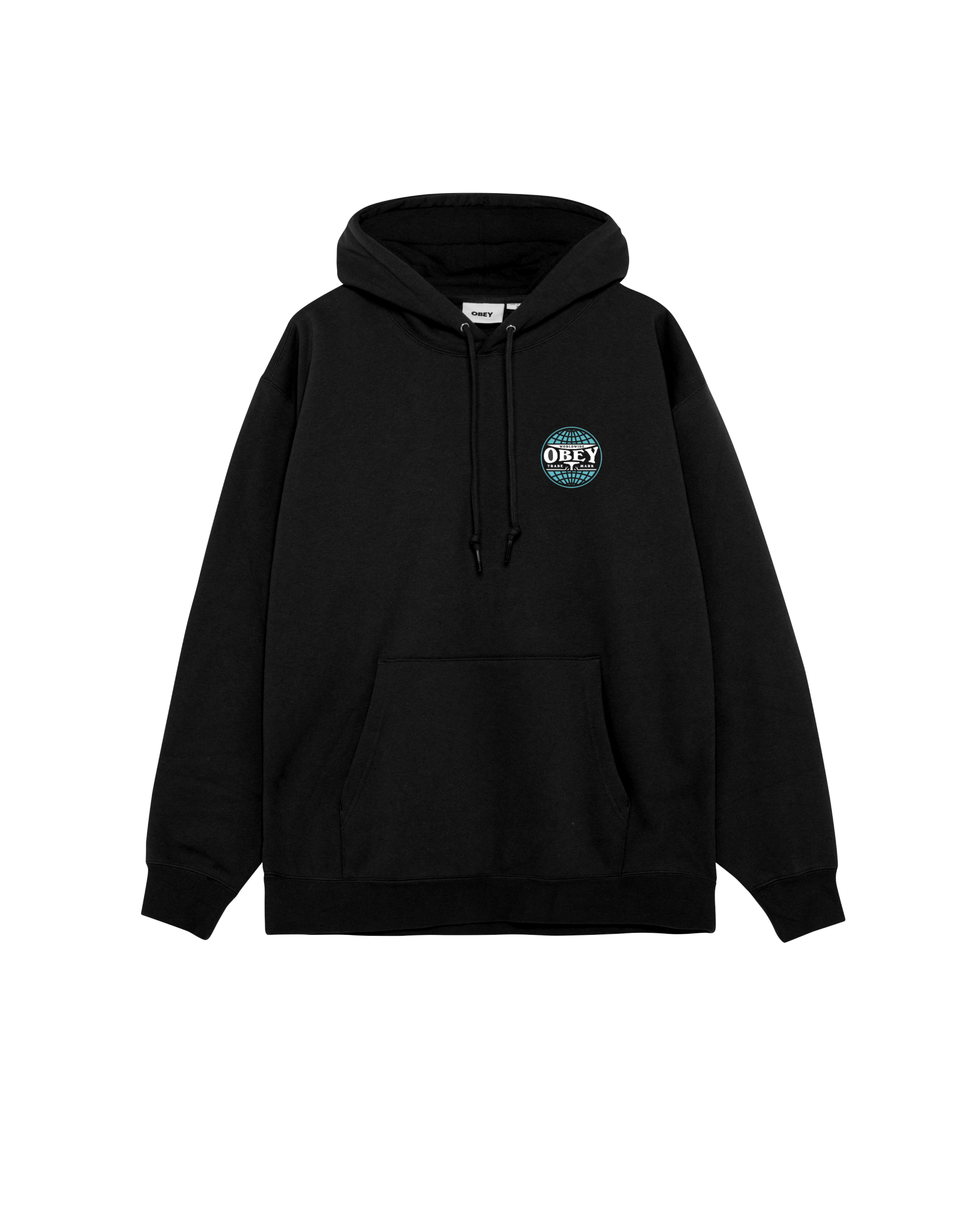 HEAVY LIFTING PULLOVER HOOD - BLACK