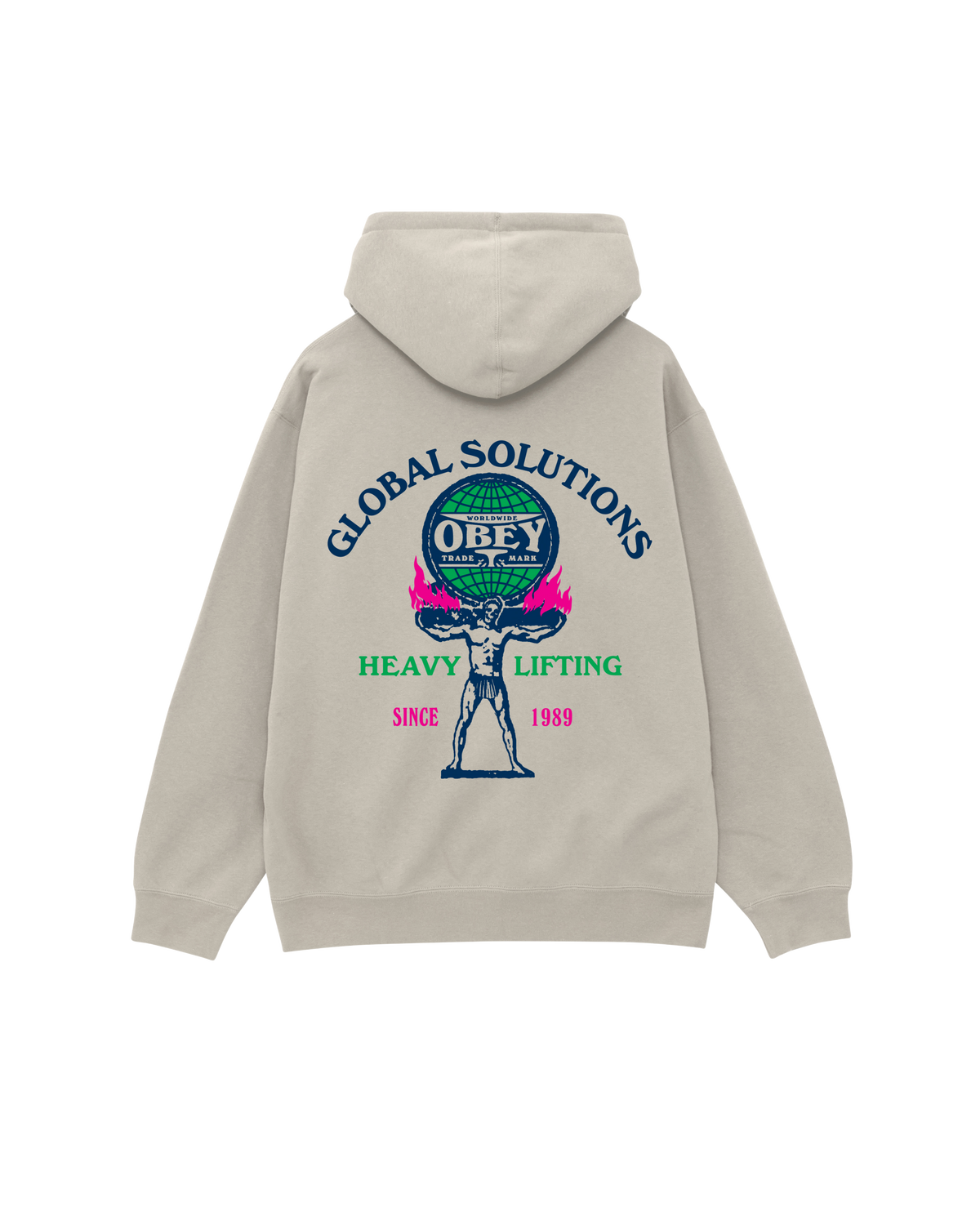 HEAVY LIFTING PULLOVER HOOD - MOONSTRUCK