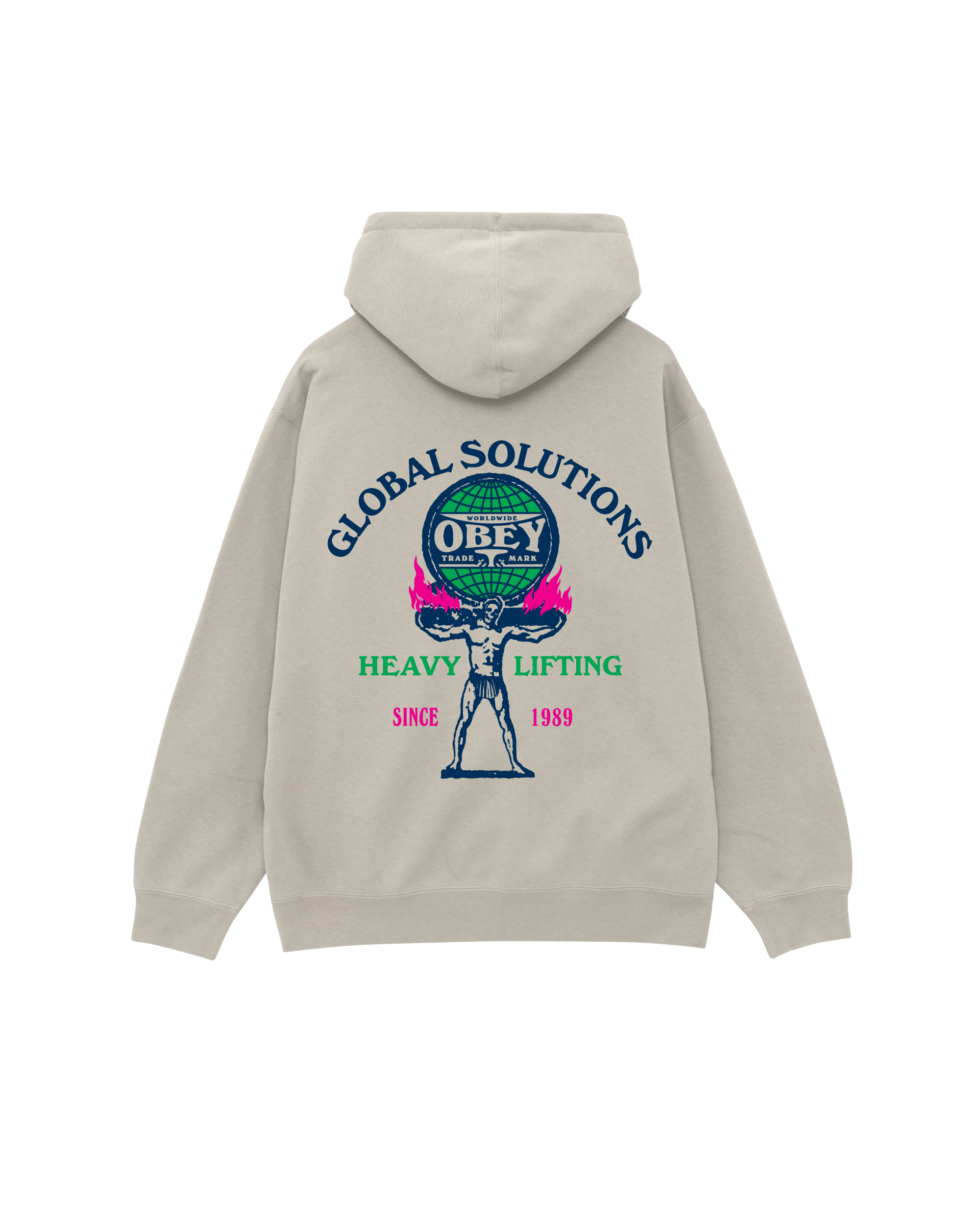 HEAVY LIFTING PULLOVER HOOD - MOONSTRUCK