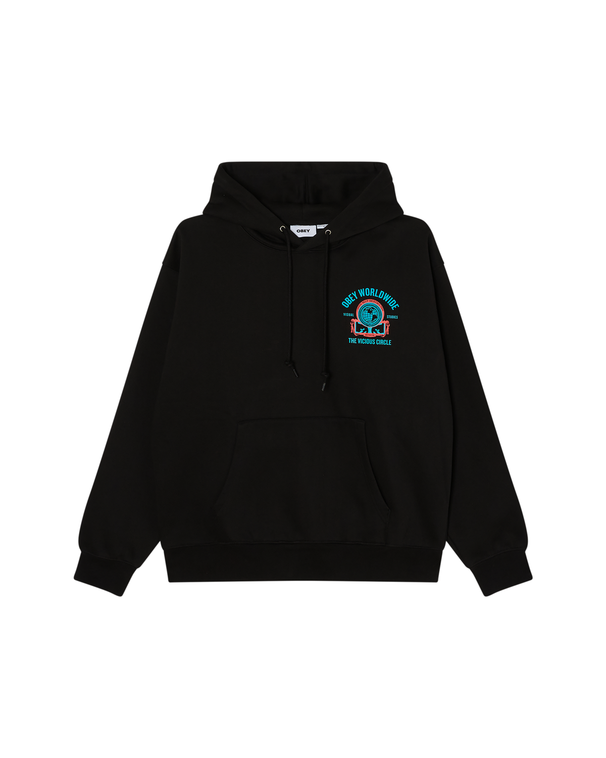 VICIOUS CIRCLE PULLOVER - BLACK