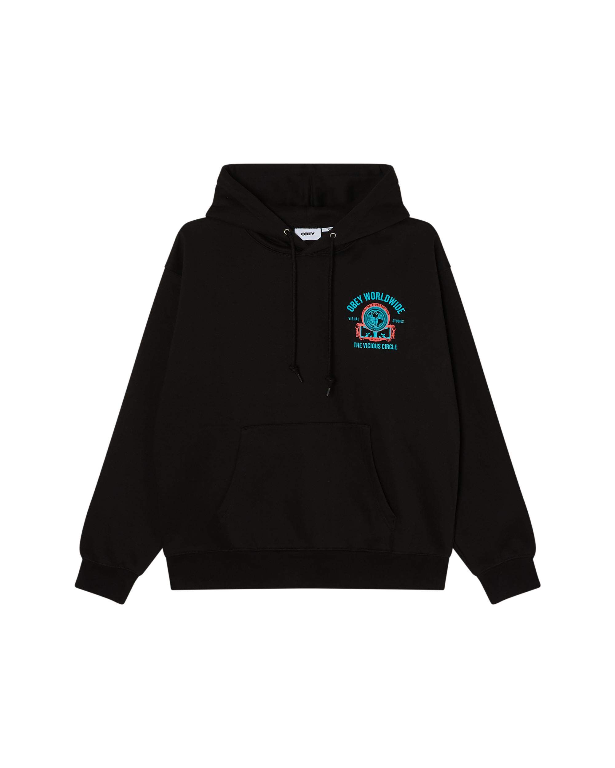 VICIOUS CIRCLE PULLOVER - BLACK