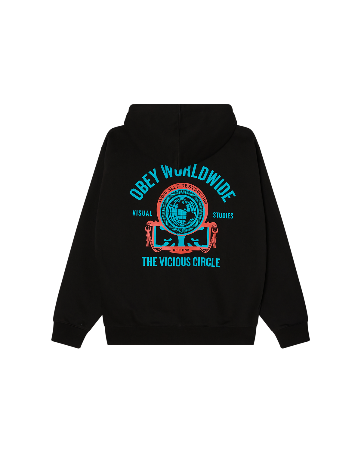 VICIOUS CIRCLE PULLOVER - BLACK