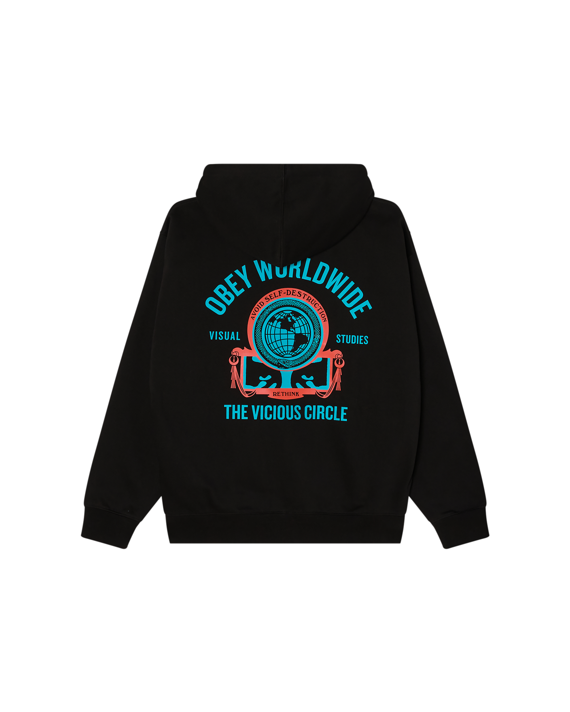 VICIOUS CIRCLE PULLOVER - BLACK