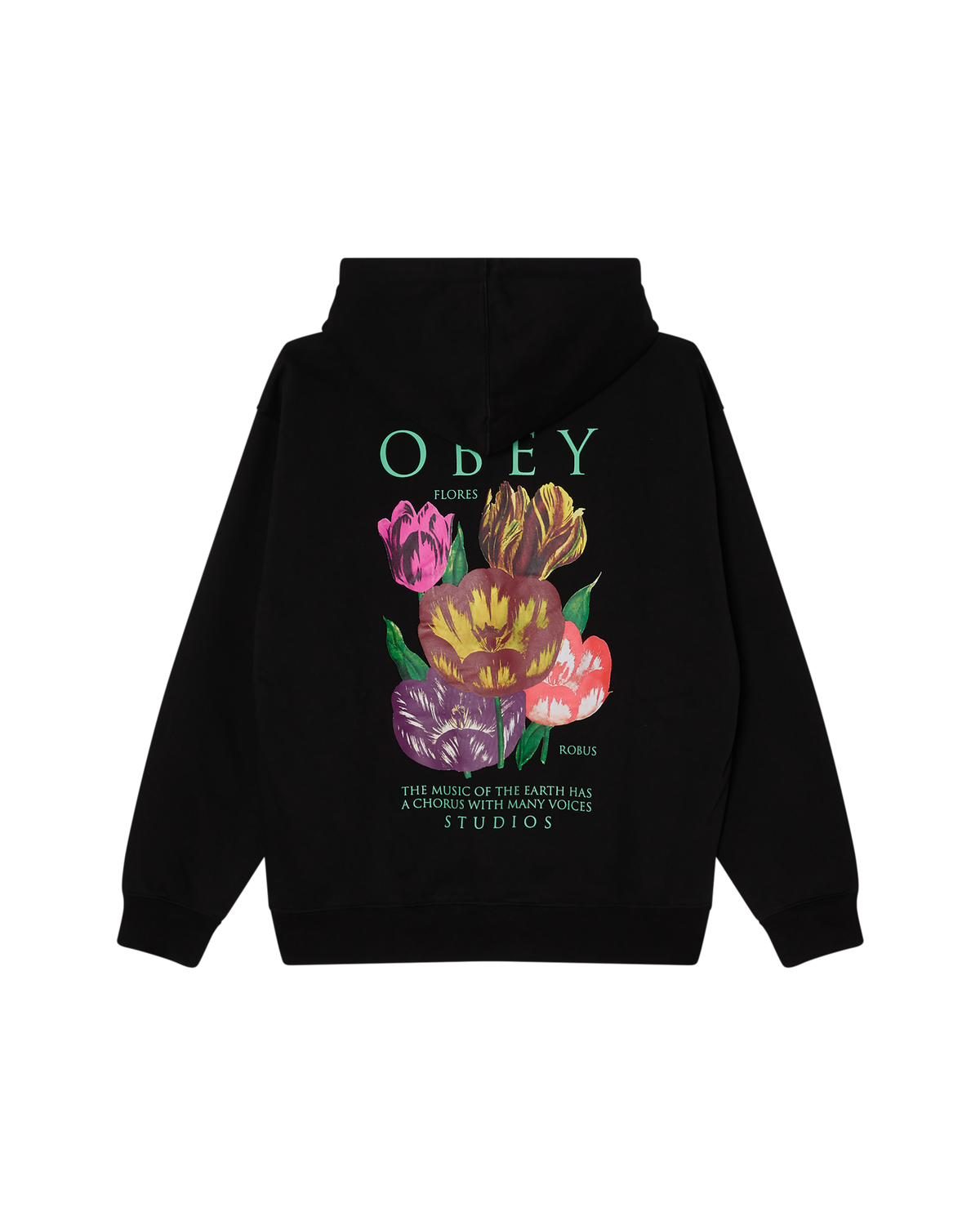 FLORES ROBUS PULLOVER - BLACK