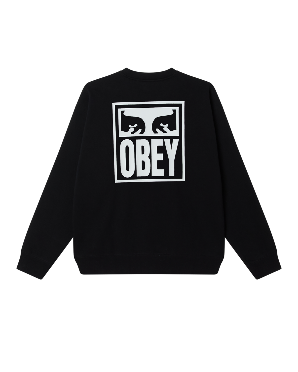 OBEY EYES ICON II CREWNECK - BLACK