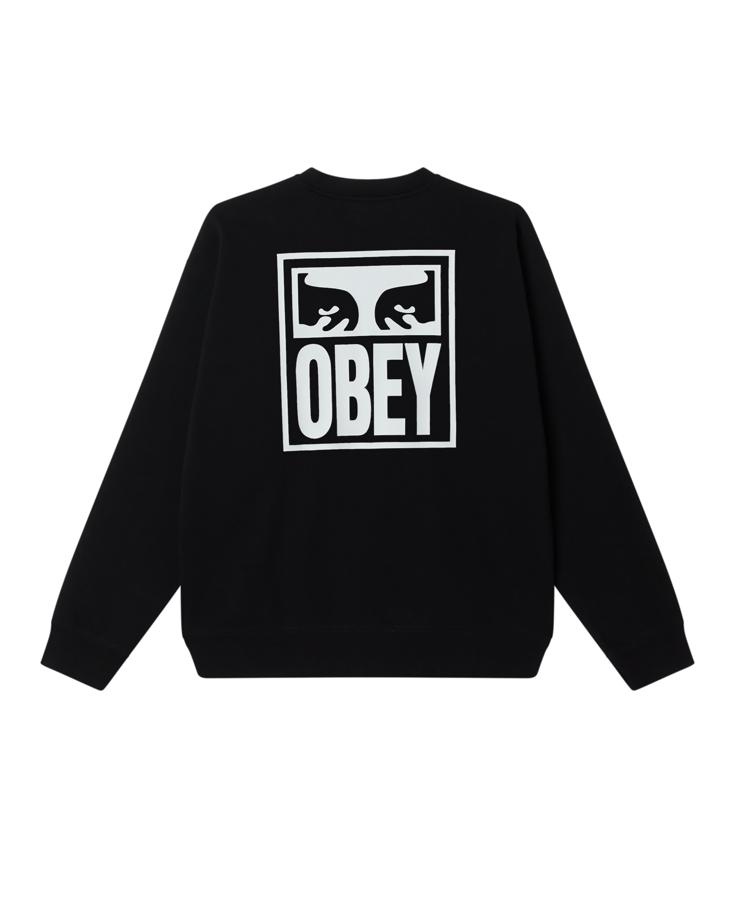 OBEY EYES ICON II CREWNECK - BLACK
