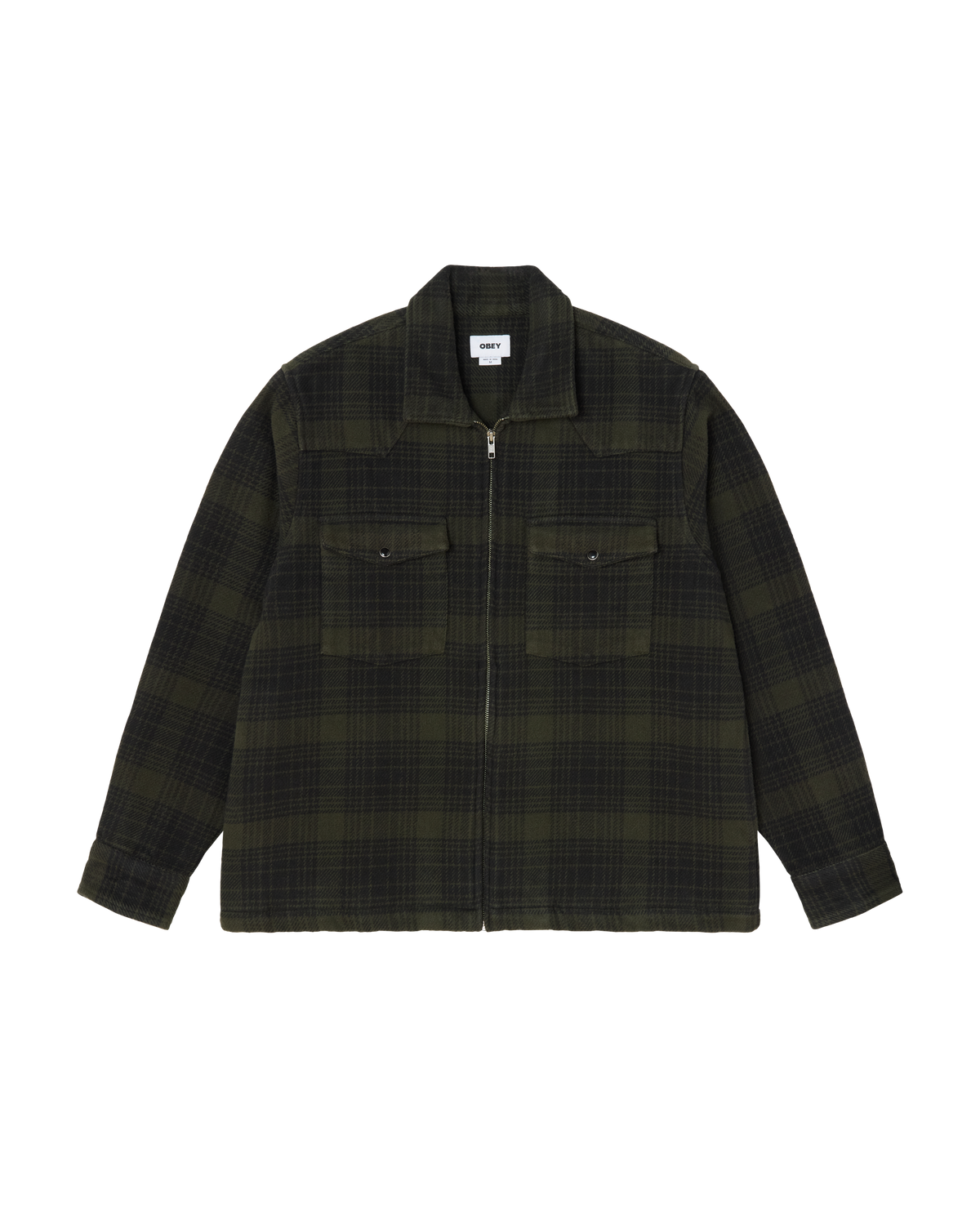 WILLIE ZIP SHIRT JACKET - ROSIN MULTI