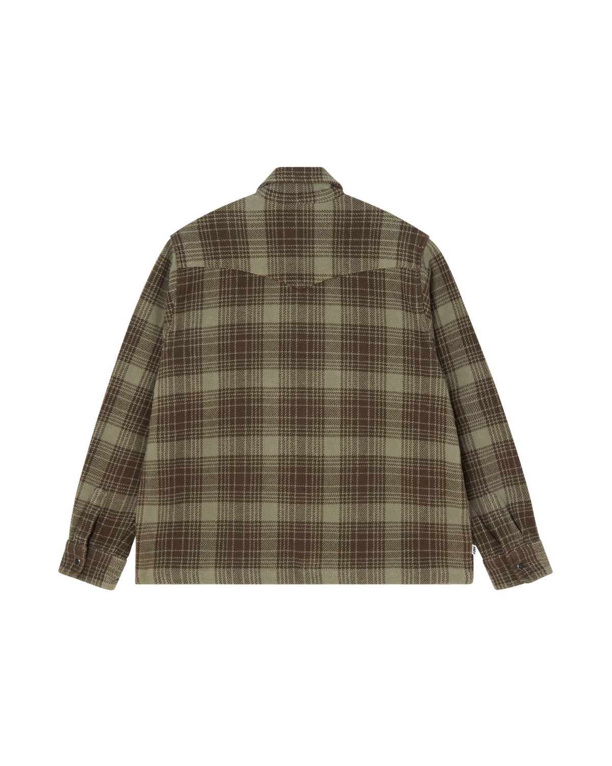 WILLIE ZIP SHIRT JACKET - TURKISH COFFEE MULTI