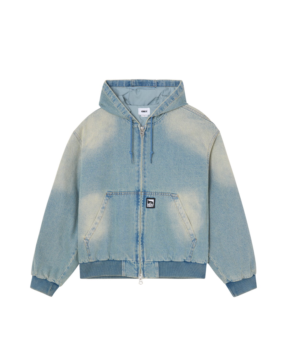 GLEN ZIP UP JACKET - INDIGO ARCHIVE WASH