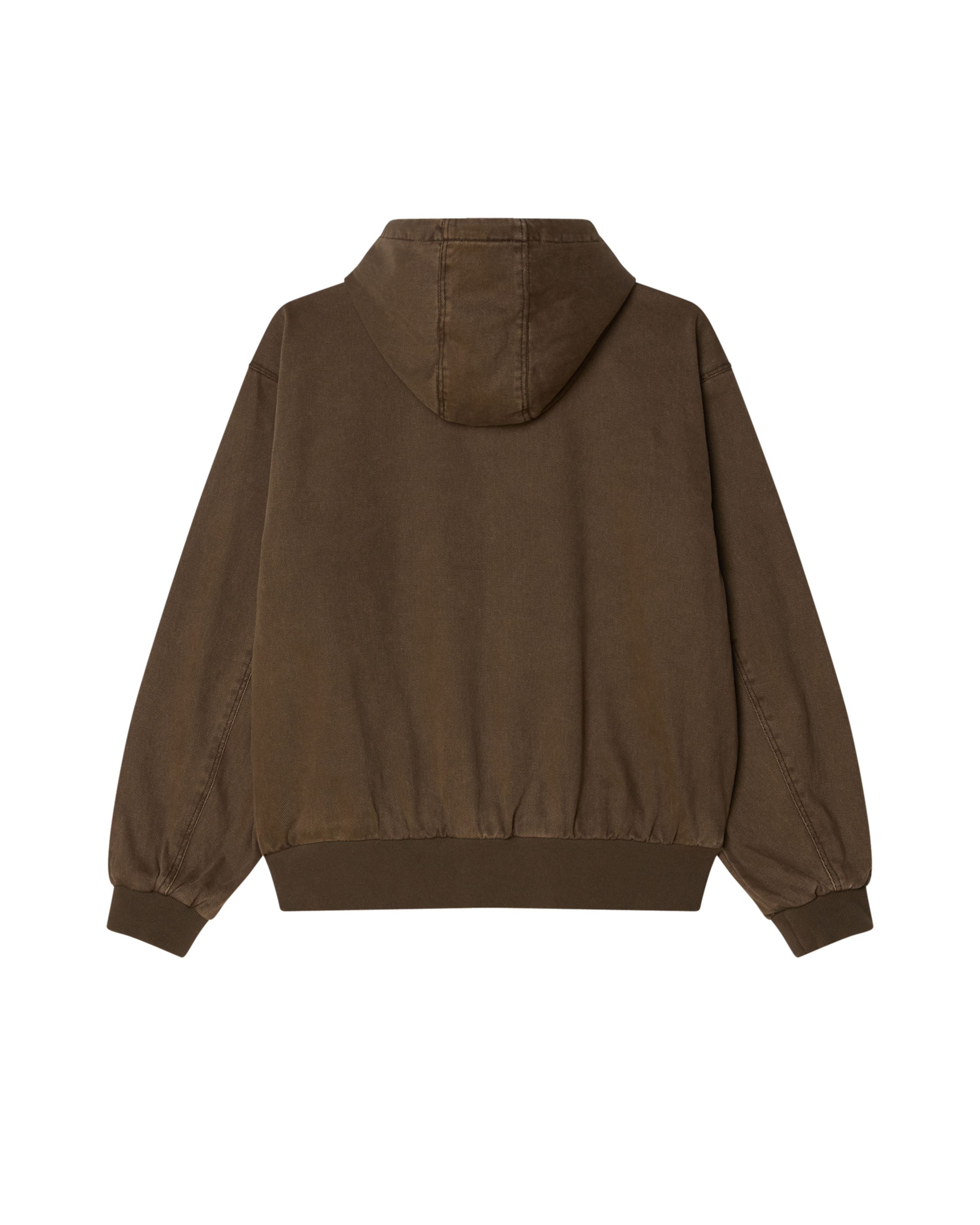 OBEY GLEN ZIP UP JACKET - WREN FADED WASH