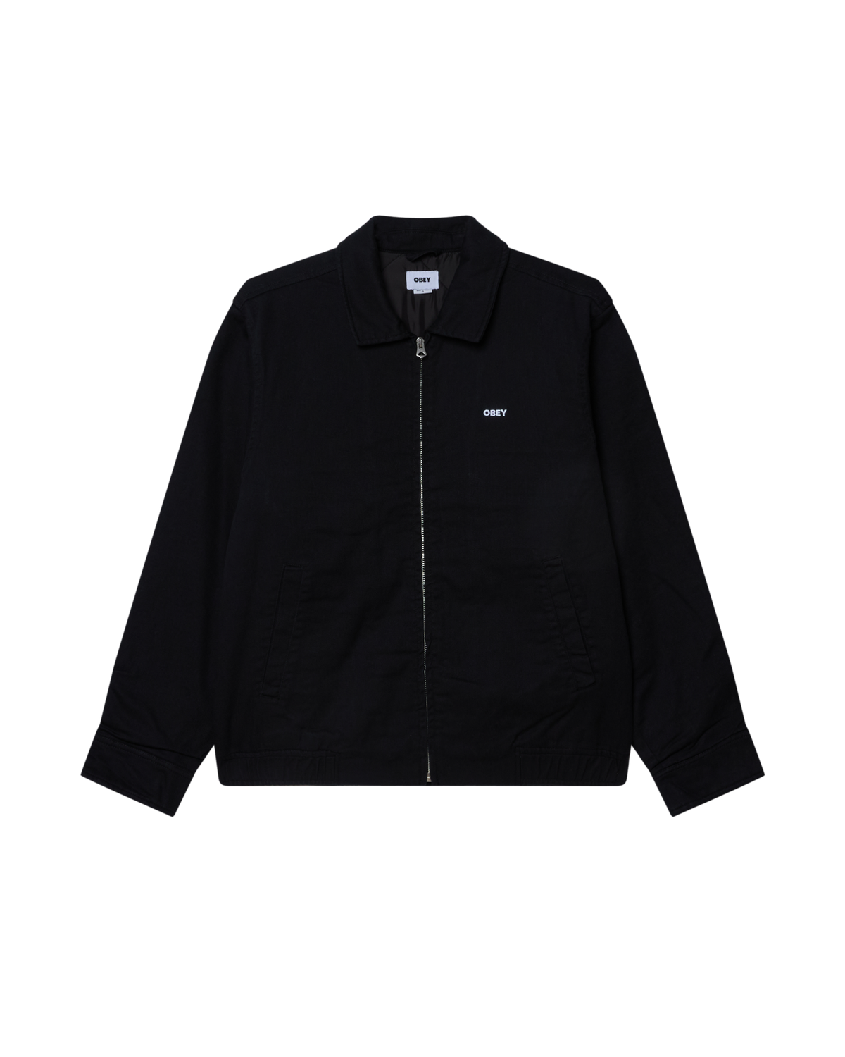 OBEY MILTON JACKET - BLACK