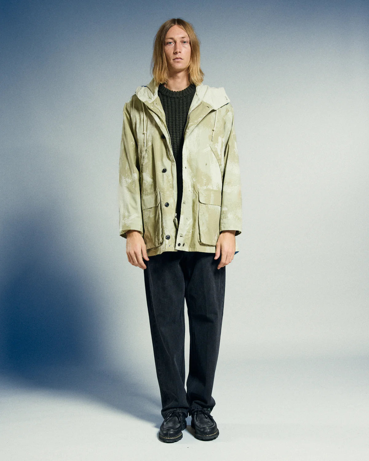 OBEY STANWOOD PARKA - BRUSHED CAMO