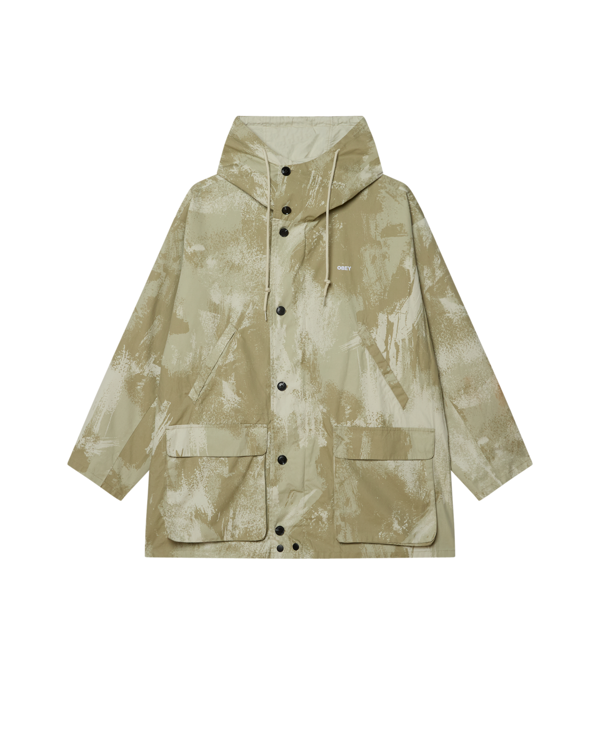 OBEY STANWOOD PARKA - BRUSHED CAMO