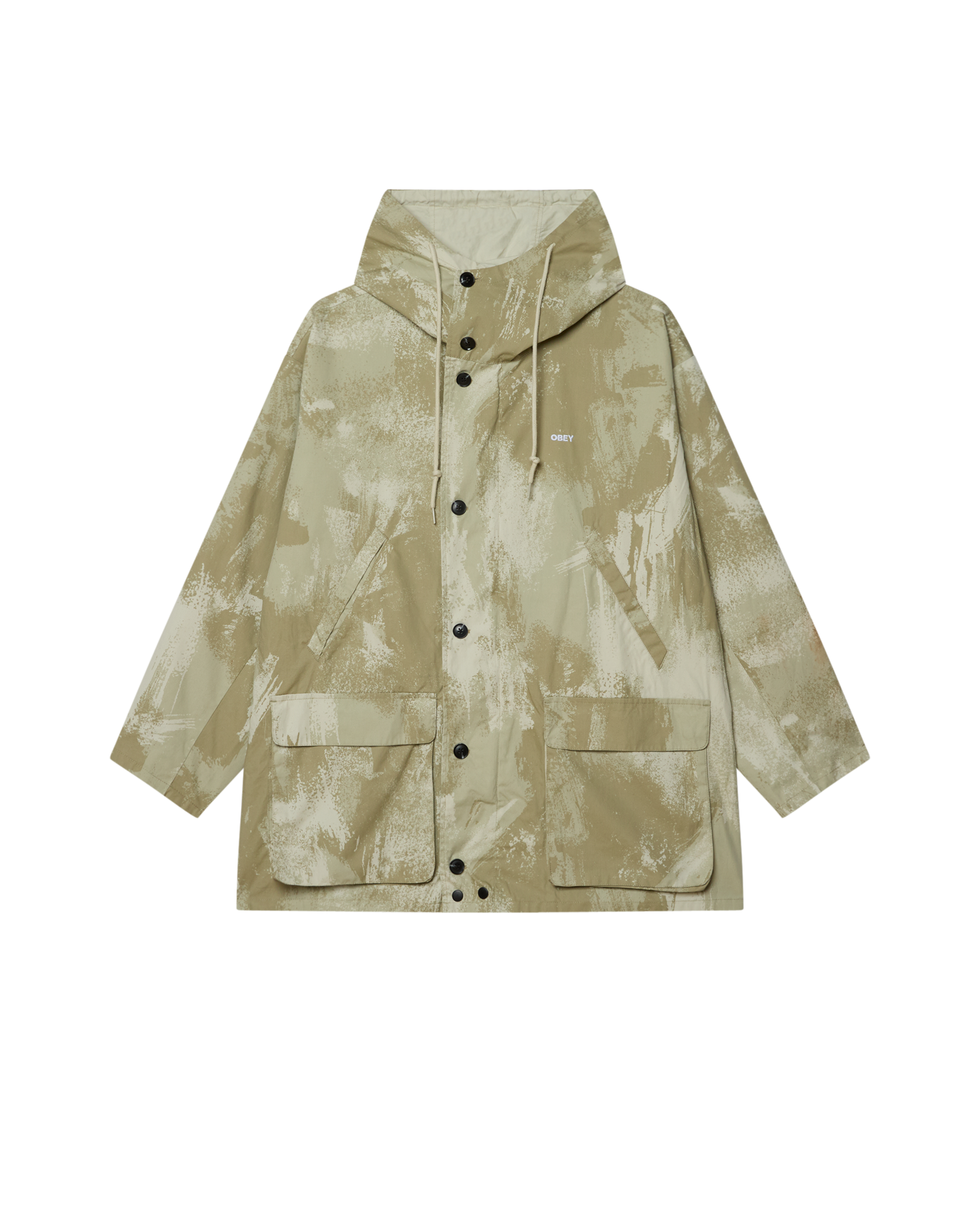 OBEY STANWOOD PARKA - BRUSHED CAMO
