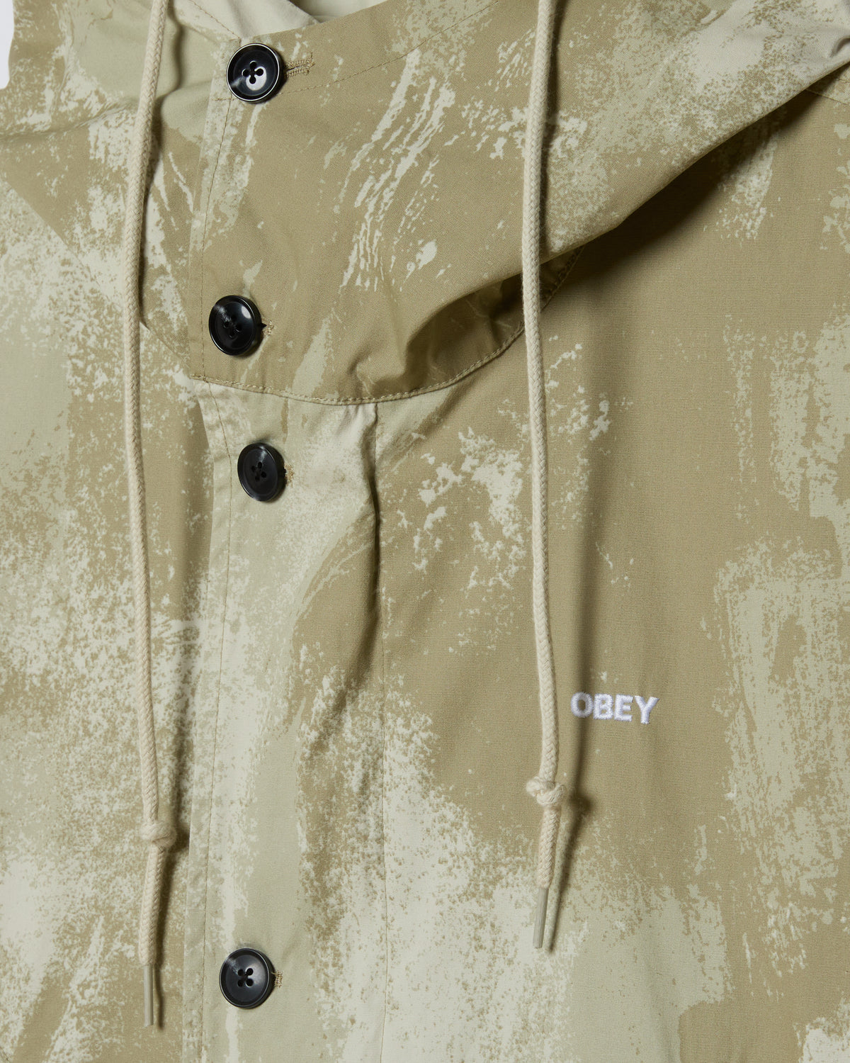 OBEY STANWOOD PARKA - BRUSHED CAMO