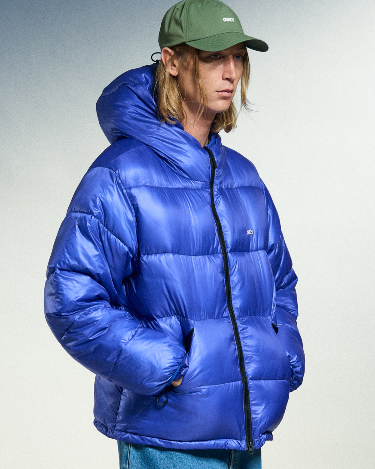 STRATUS PUFFER JACKET - BLUE