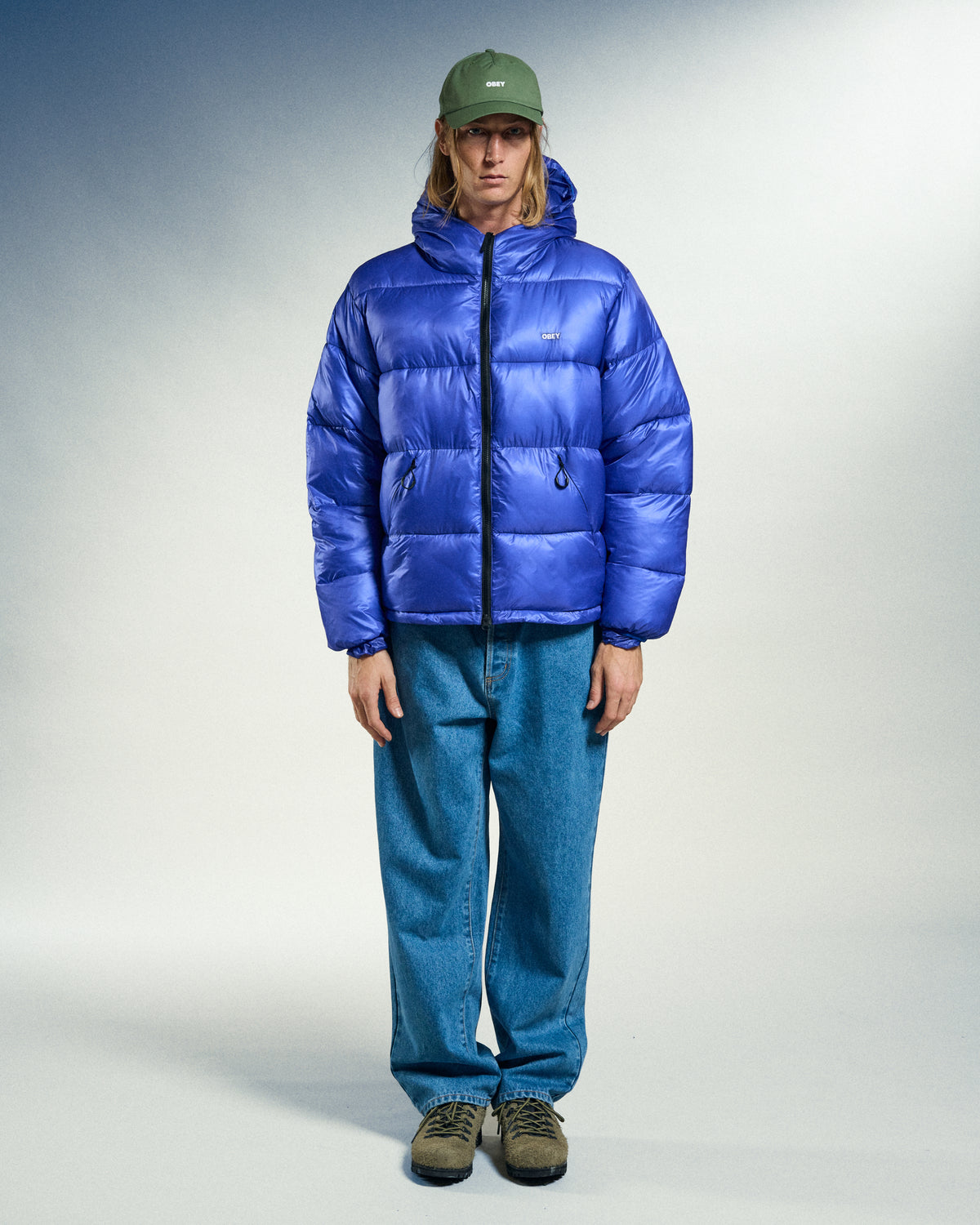 STRATUS PUFFER JACKET - BLUE