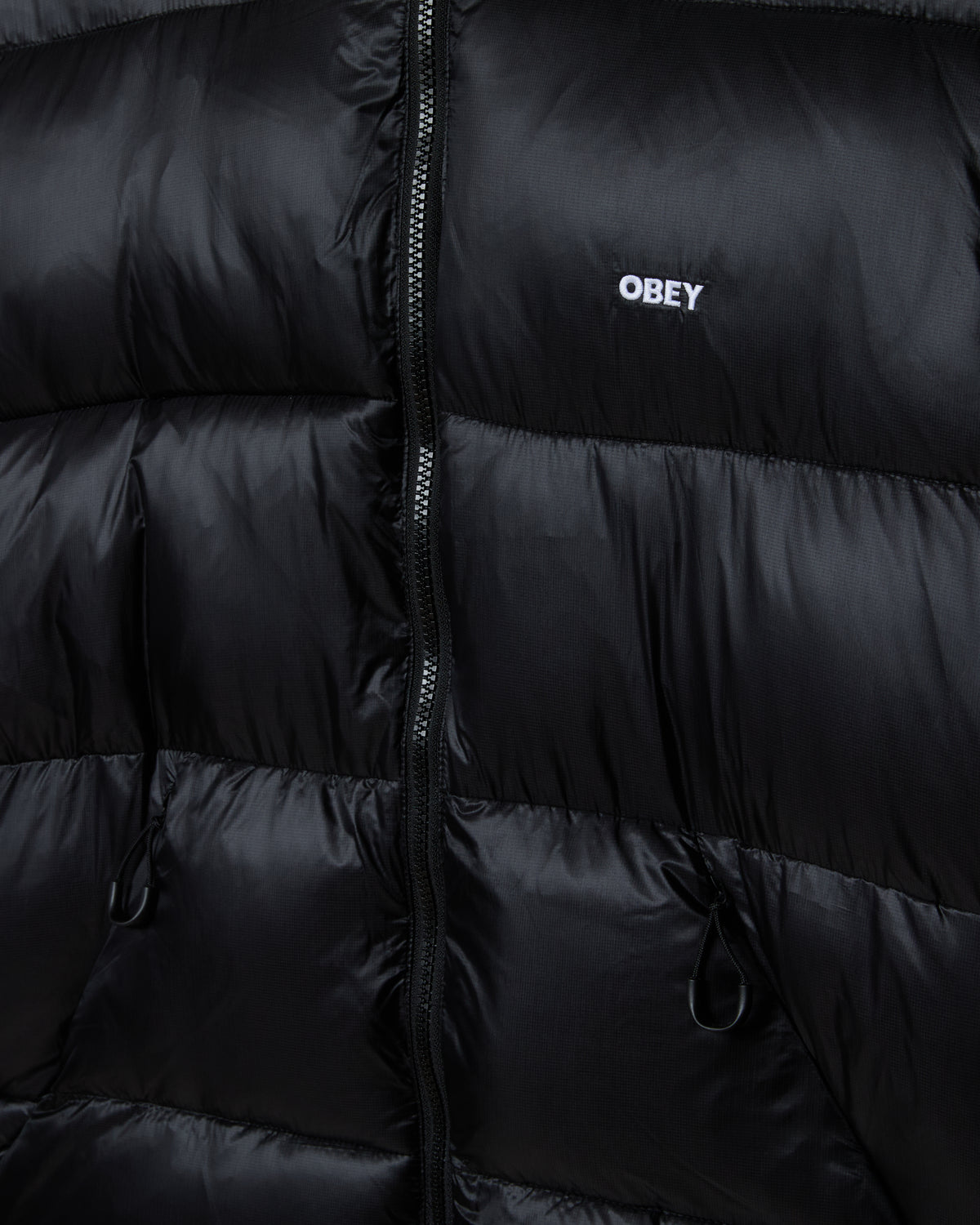 STRATUS PUFFER JACKET - BLACK