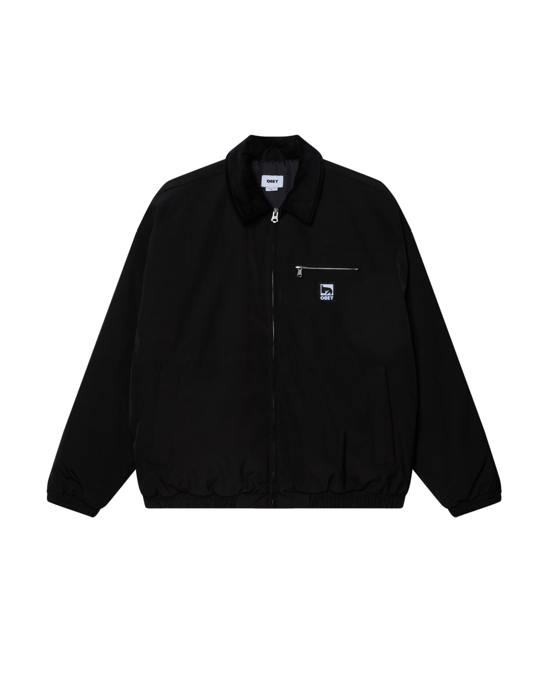 今期 オッズオン ジャケット 黒 OBEY ELYSIAN JACKET - BLACK – OBEY CLOTHING JP