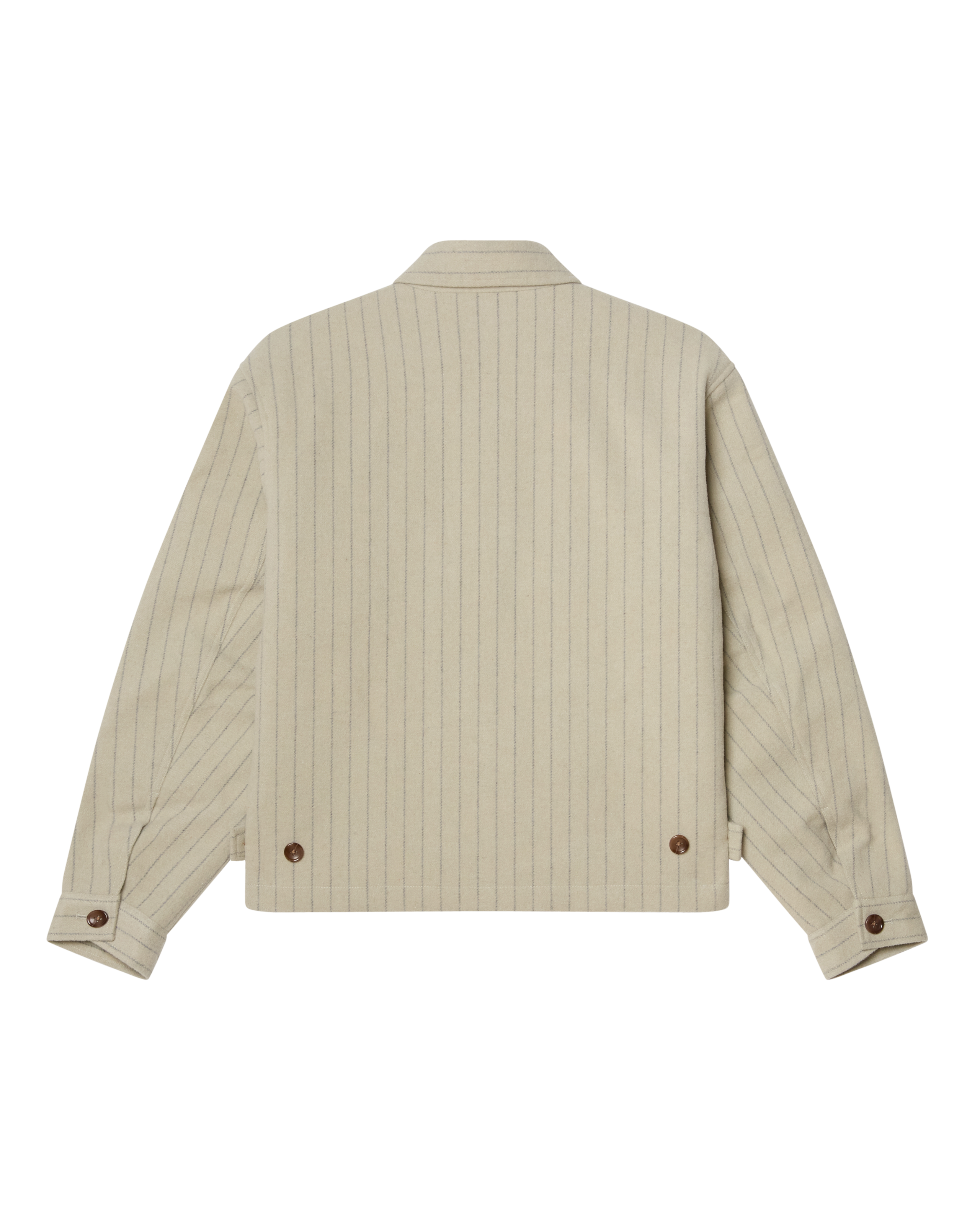 OBEY VERNON ZIP JACKET - ABBEY STONE MULTI