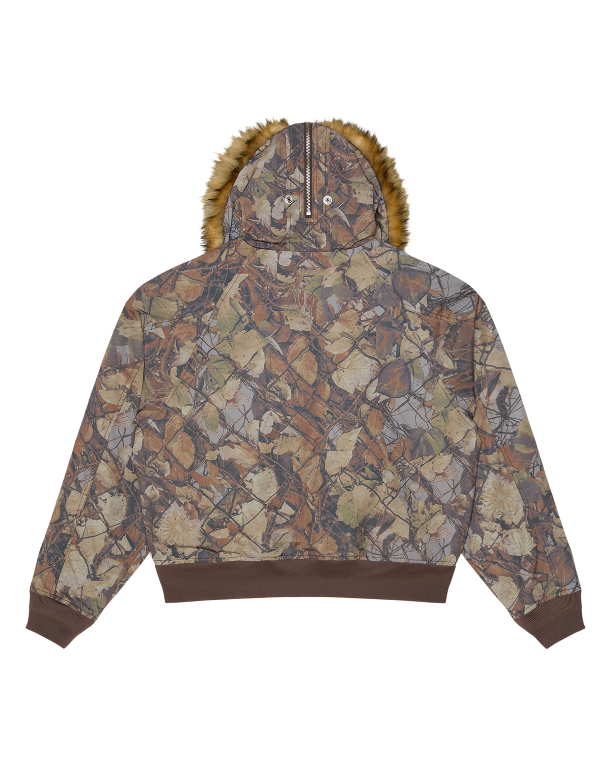 OBEY N-2B SHORT PARKA - FENCE CAMO