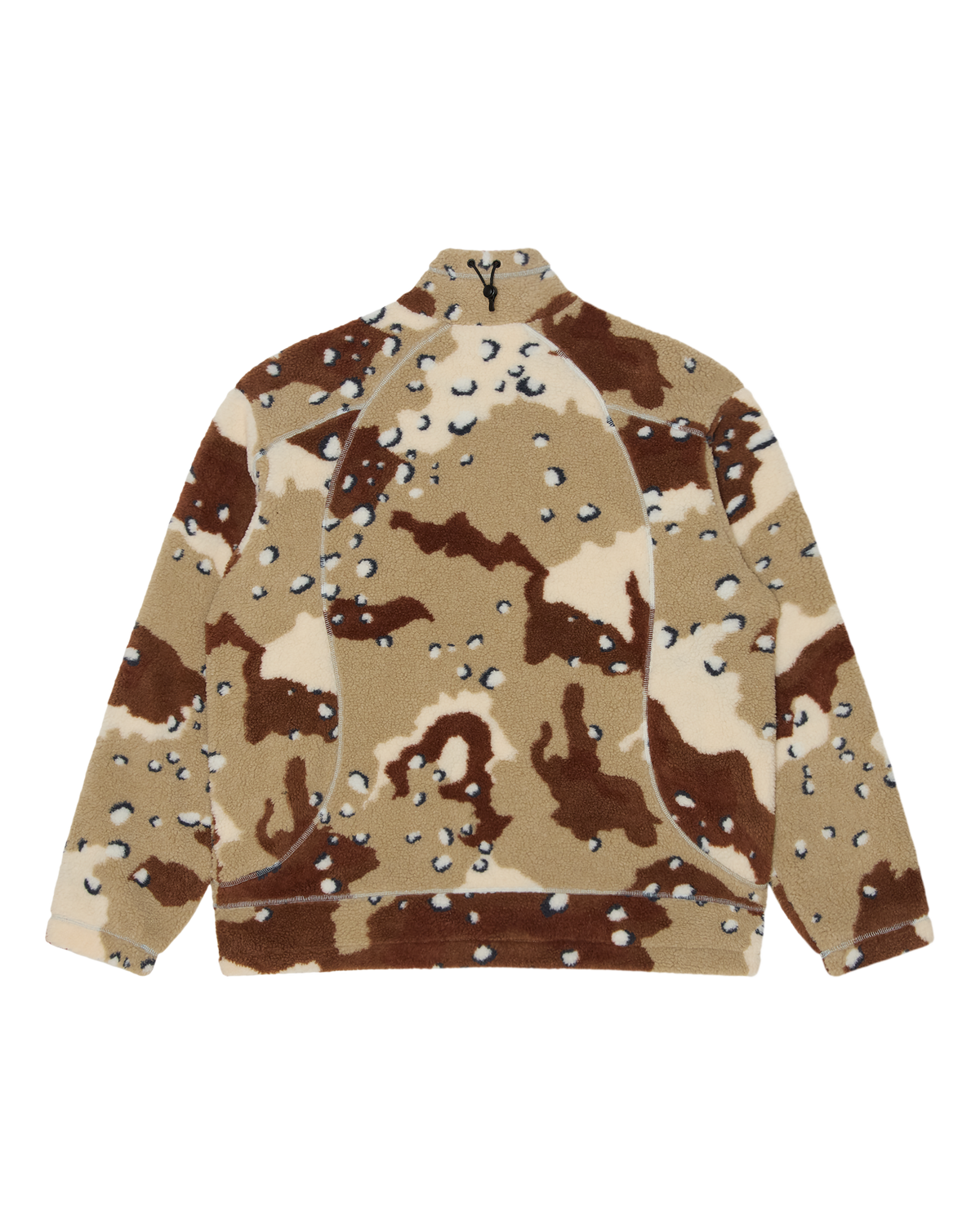 OBEY AXIS SHERPA JACKET - DESERT CAMO