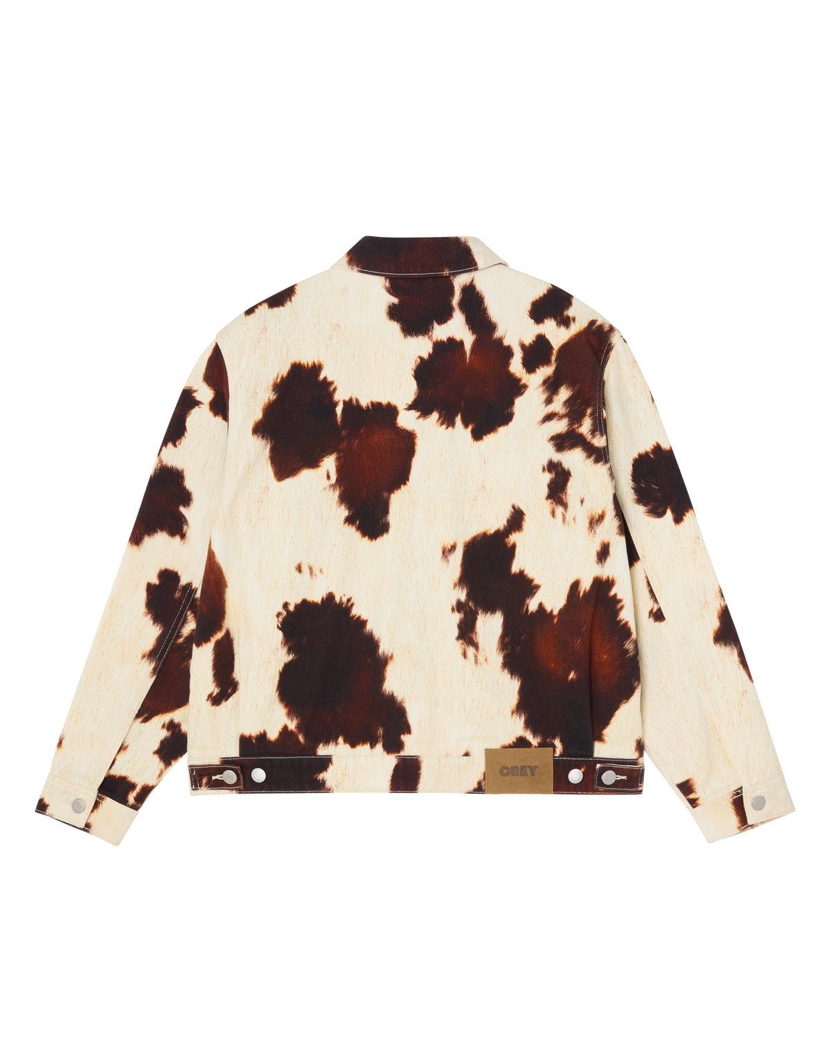 WORKSHOP JACKET - COW PRINT