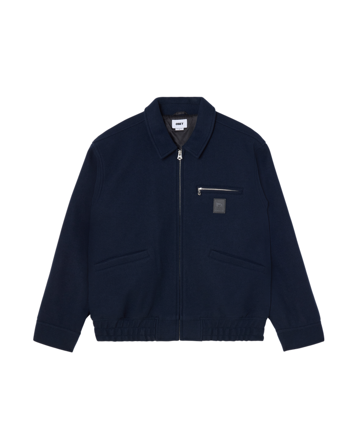 LEDGER BLOUSON JACKET - DARK NAVY