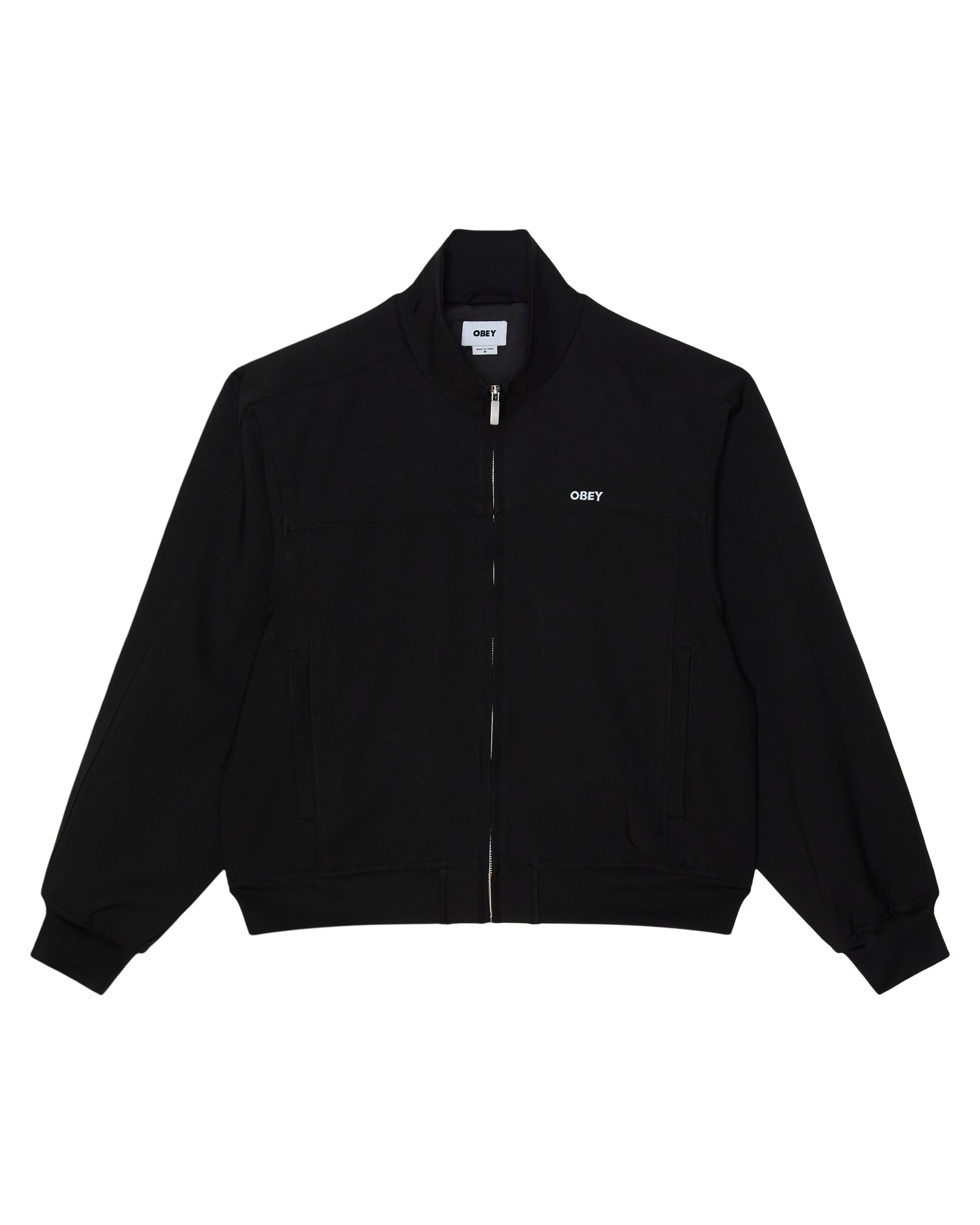 TAILORED TRACK JACKET - BLACK
