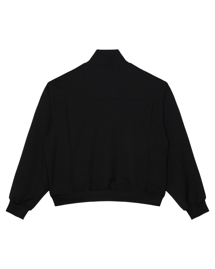 TAILORED TRACK JACKET - BLACK