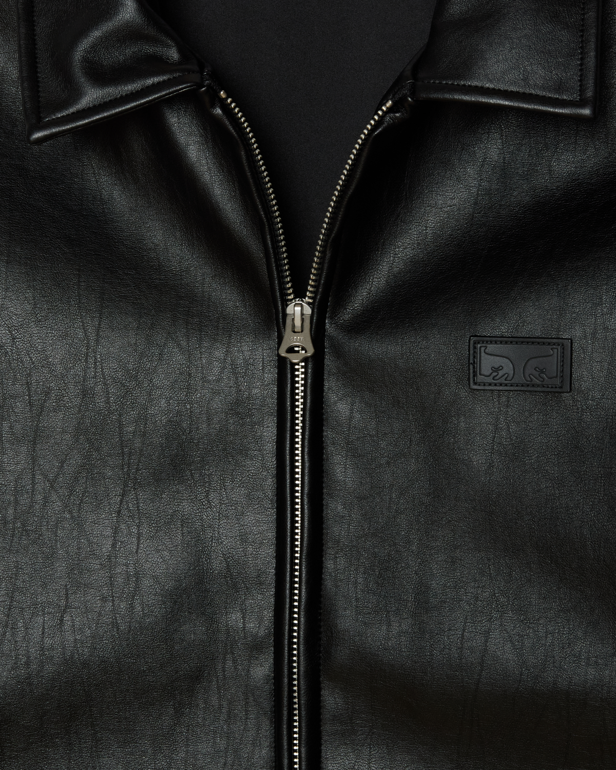 WORKMAN PU JACKET - BLACK
