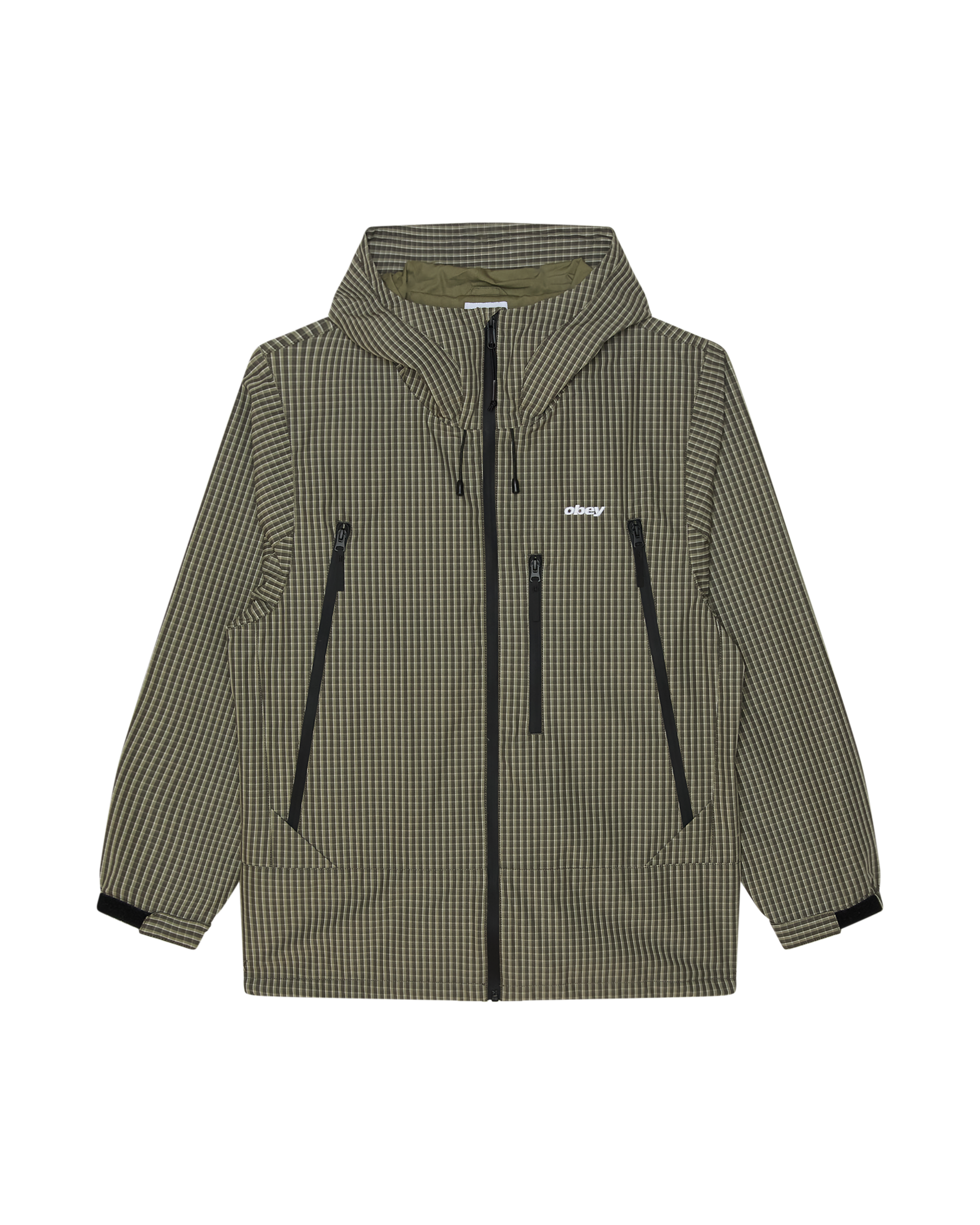 OBSIDIAN JACKET - VETIVER PLAID