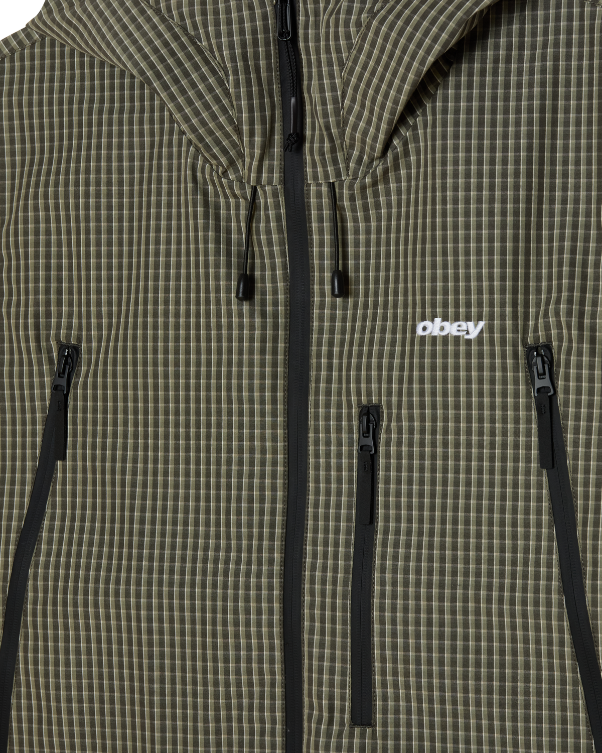 OBSIDIAN JACKET - VETIVER PLAID