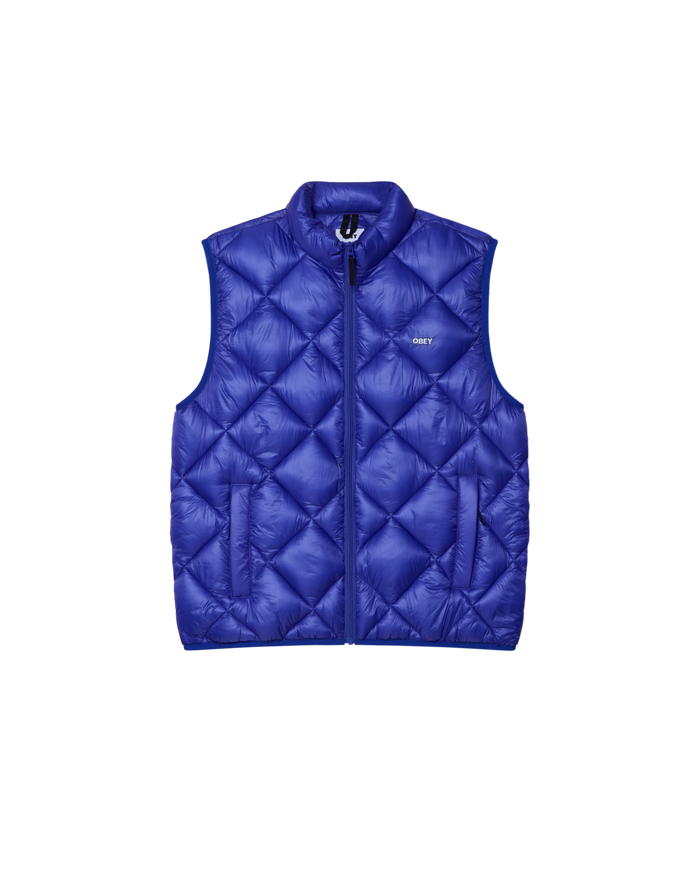OBEY COMPASS VEST - BLUE