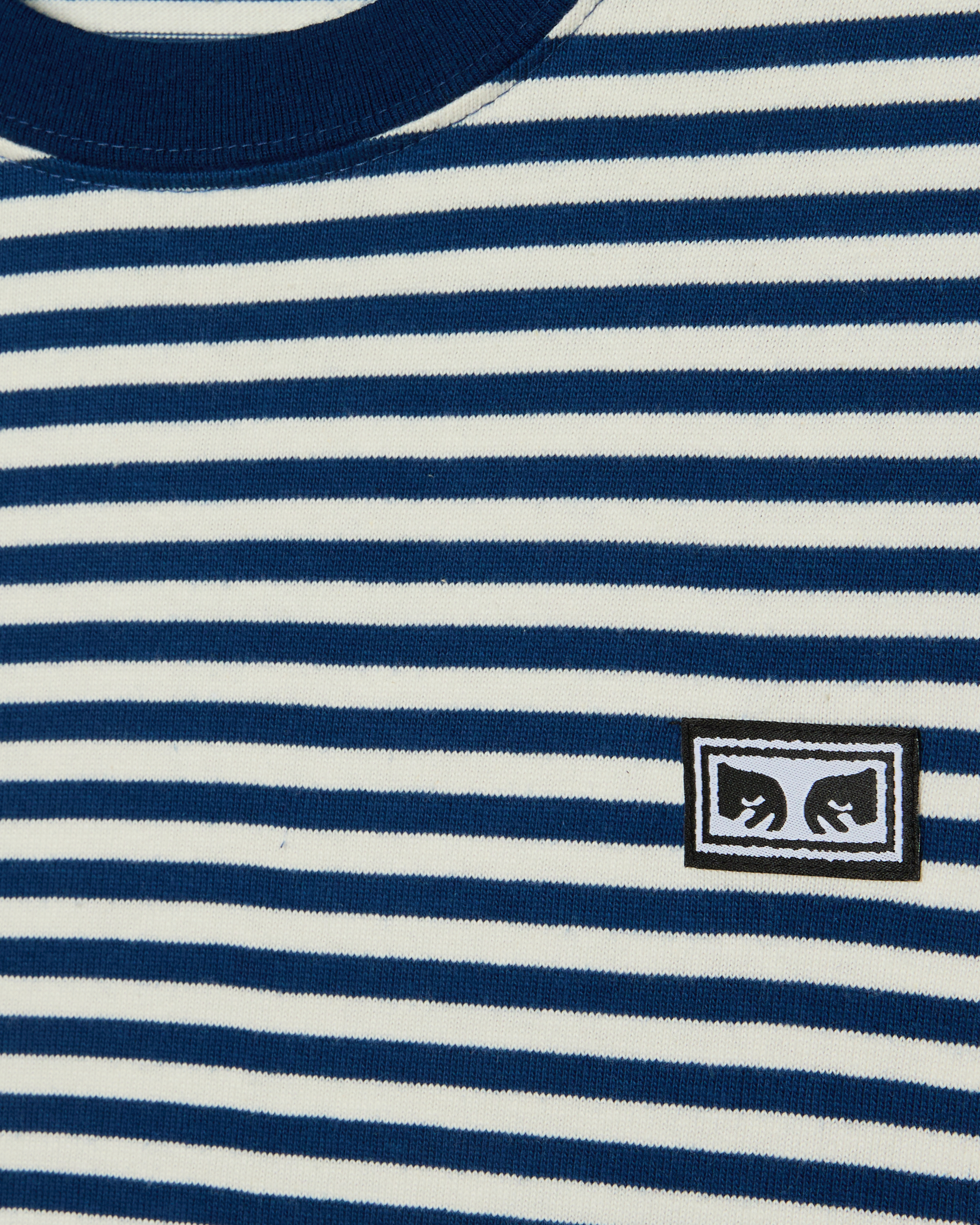 EST. WORKS LS STRIPE T-SHIRT - NAVY PEONY MULTI