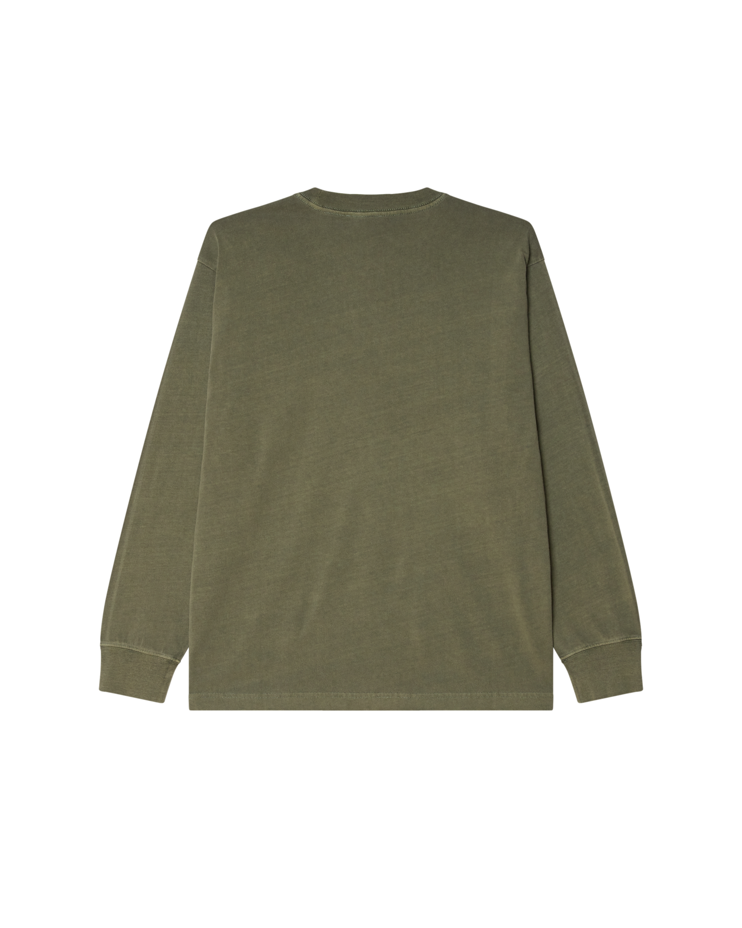 LOWERCASE PIGMENT TEE LS - PIGMENT DEEP LICHEN GREEN